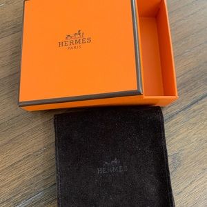 Hermès Box and pouch (Empty)